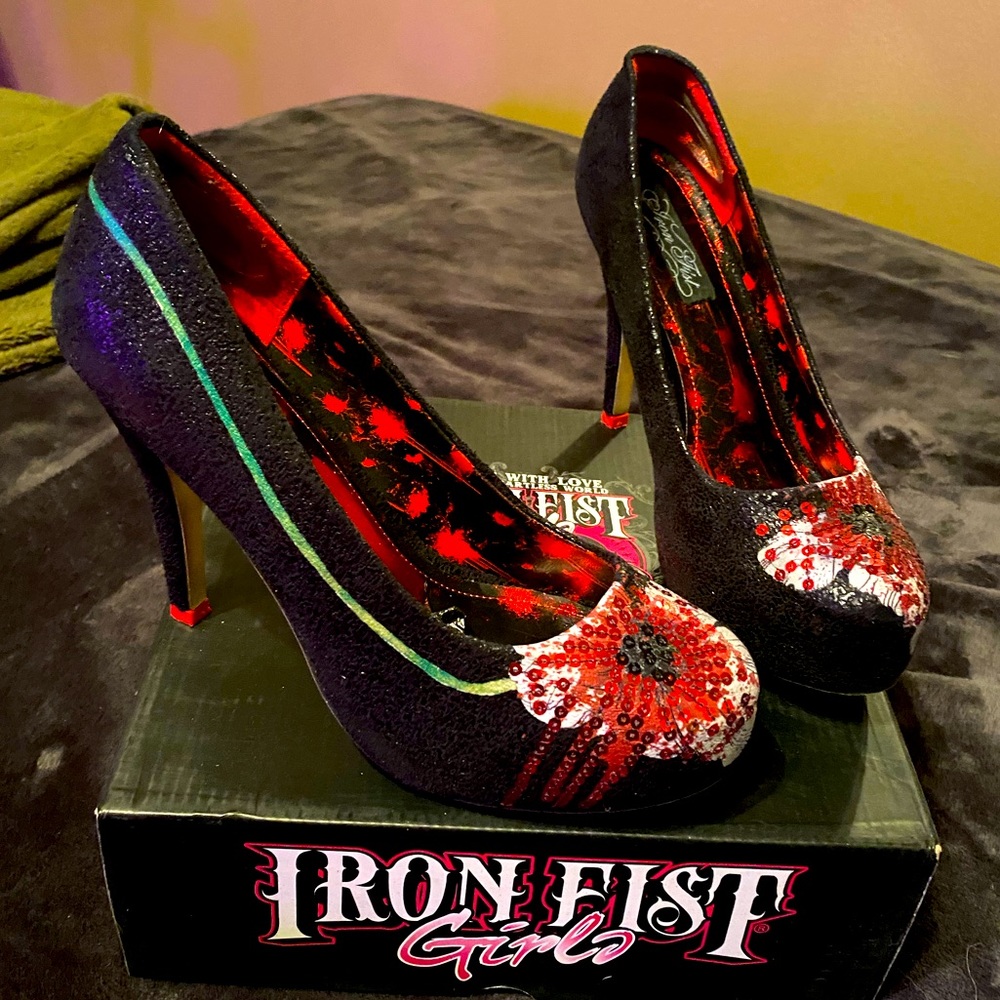 Iron Fist high heels size 9